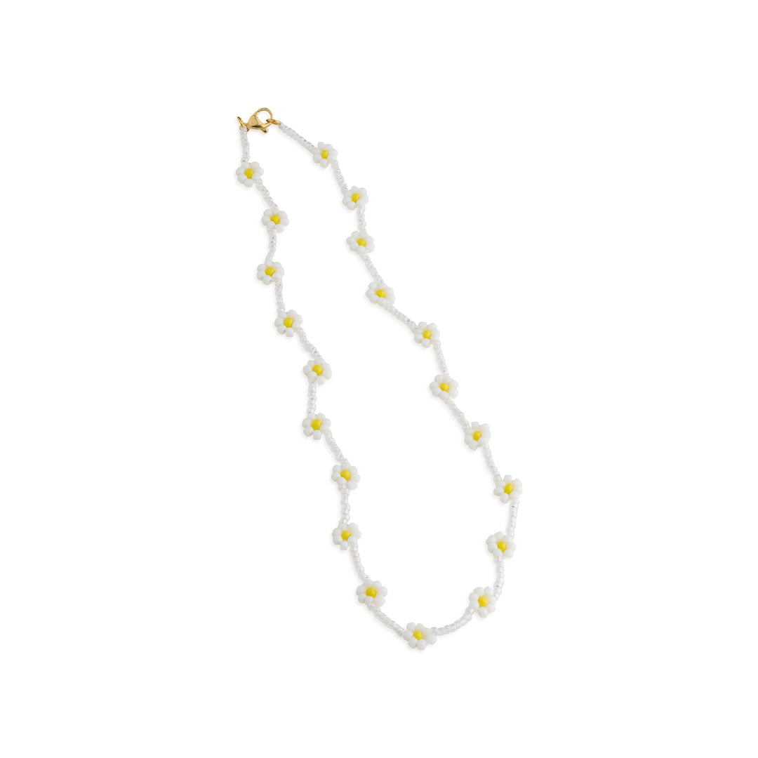 Lise - Collana con Perline a Forma di Fiore