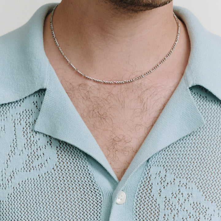 Hugo - Collana a catena in acciaio inossidabile