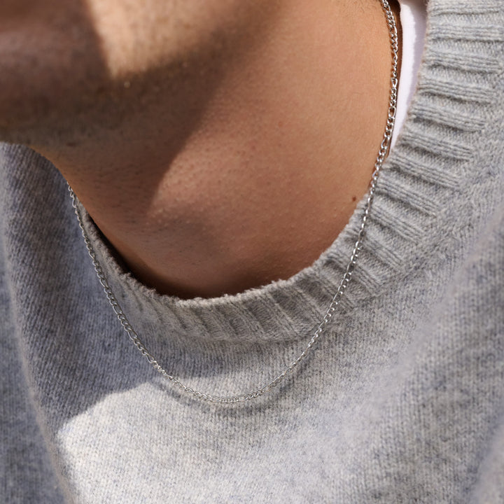 Hugo - Collana a catena in acciaio inossidabile