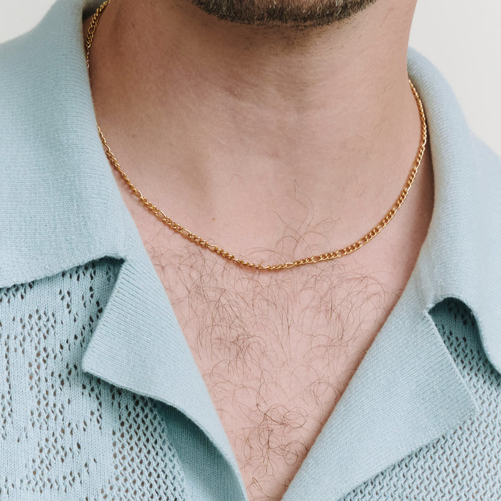 Hugo - Collana a catena in acciaio inossidabile