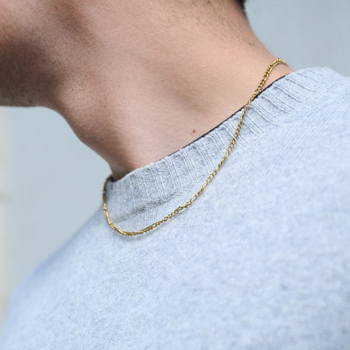 Hugo - Collana a catena in acciaio inossidabile