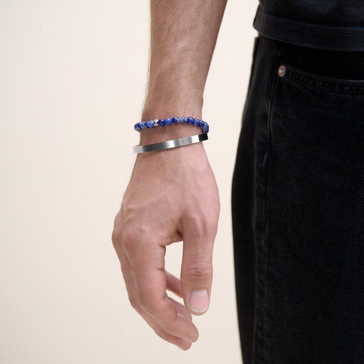 Tristan - Bracciale Rigido Elegante Acciaio Inossidabile