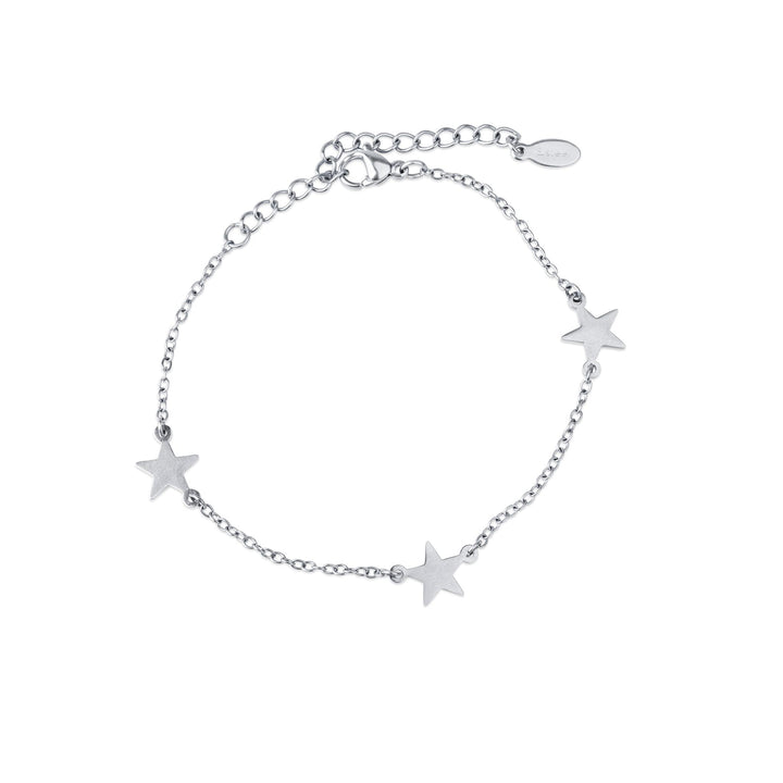 Majda - Bracciale Stella Acciaio Inossidabile