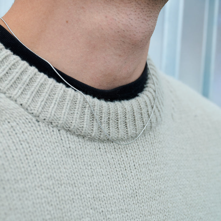 Fox - Collana a catena in acciaio inossidabile