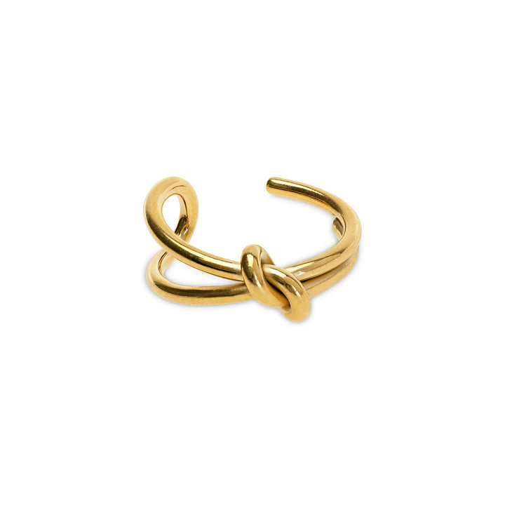 Poppy - Anello Nodo Acciaio Inossidabile