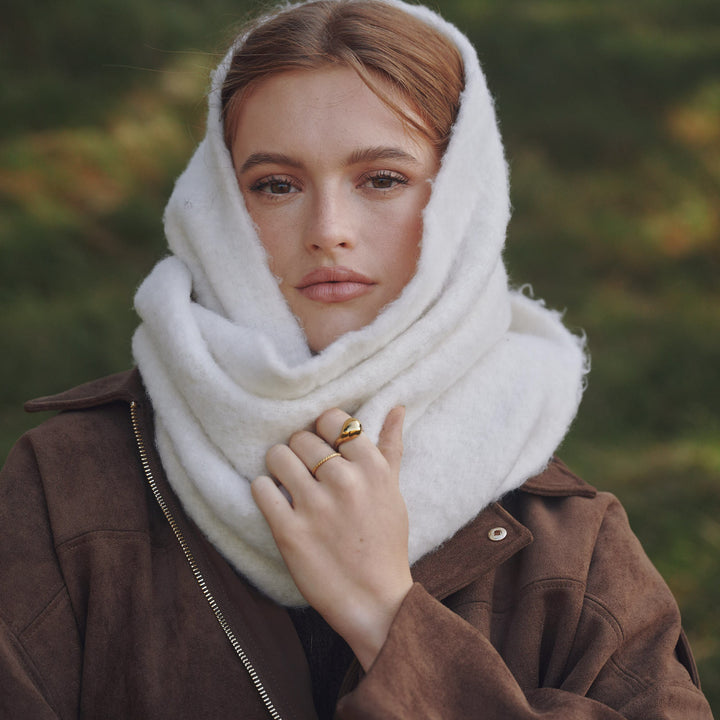 Farah - Anello Statement in Acciaio Inossidabile