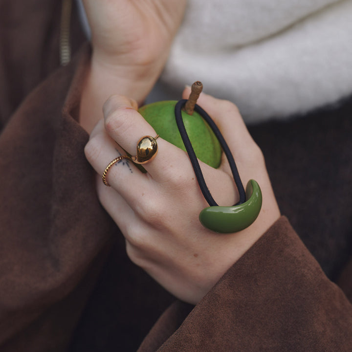 Farah - Anello Statement in Acciaio Inossidabile