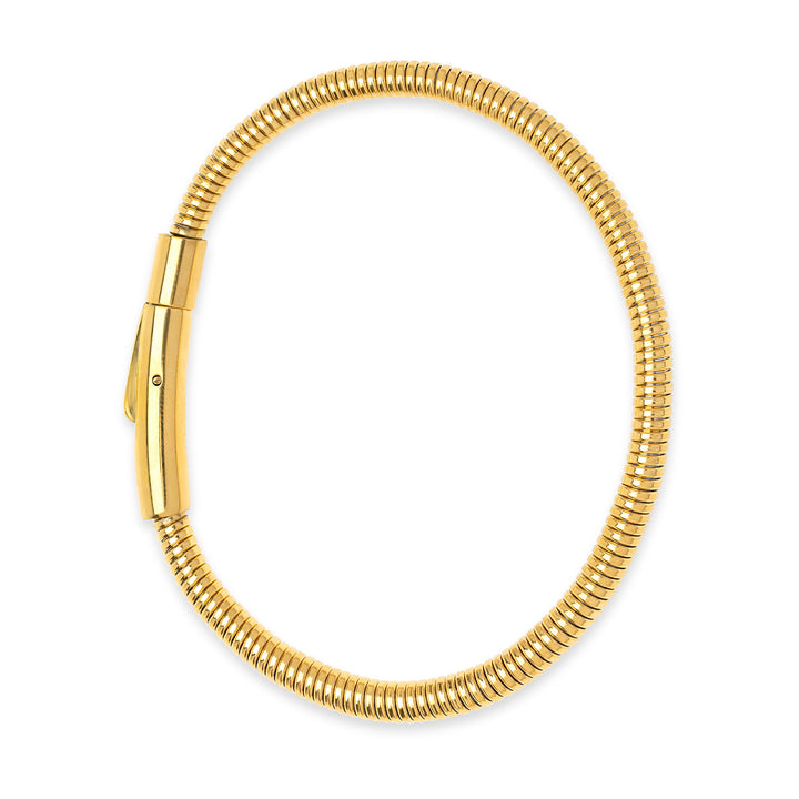 Miva - Bracciale a catena arrotondata in acciaio inossidabile