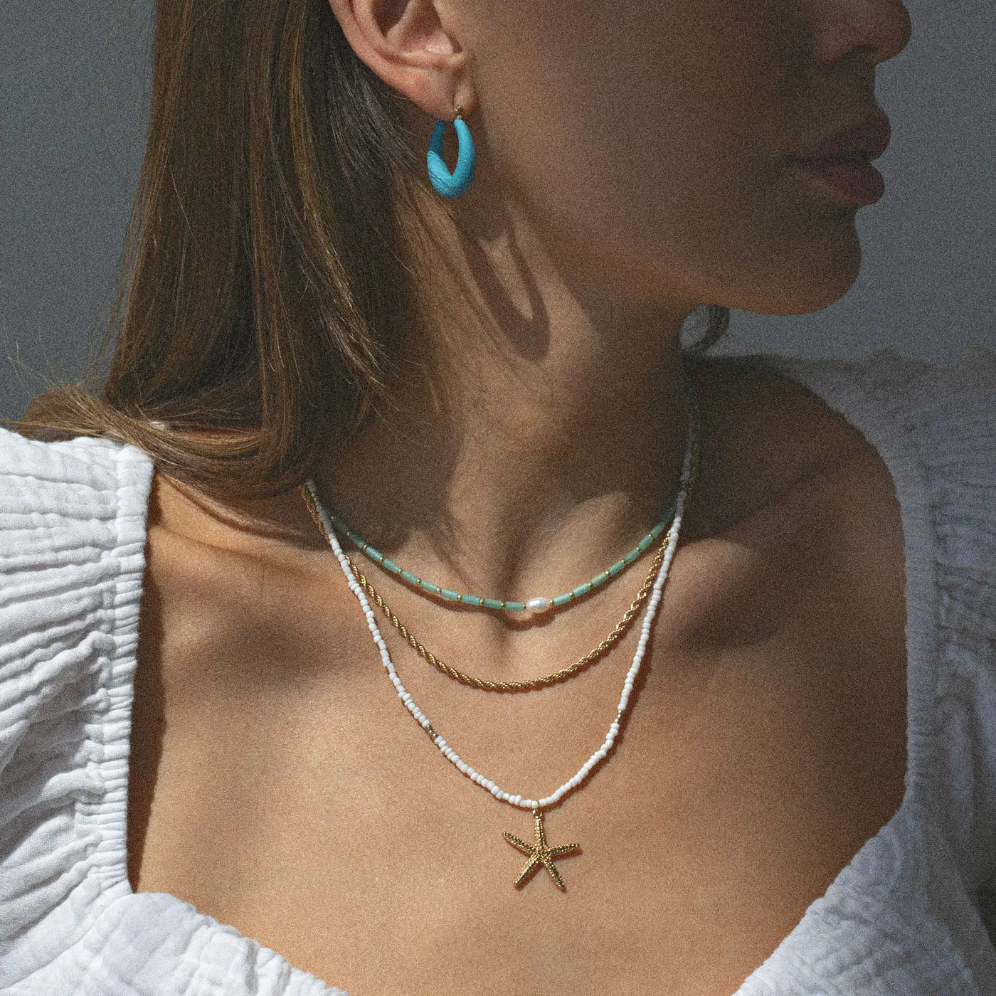 Adeline - Collana di perle e perline