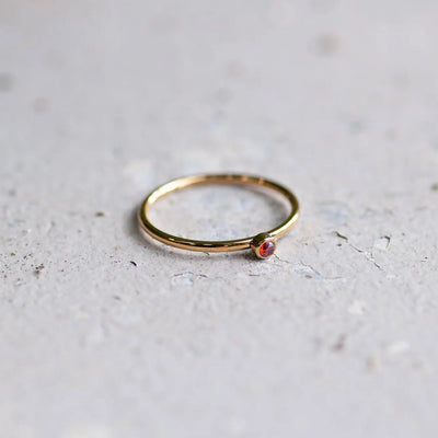 Anello in cristallo Chakra in acciaio inossidabile