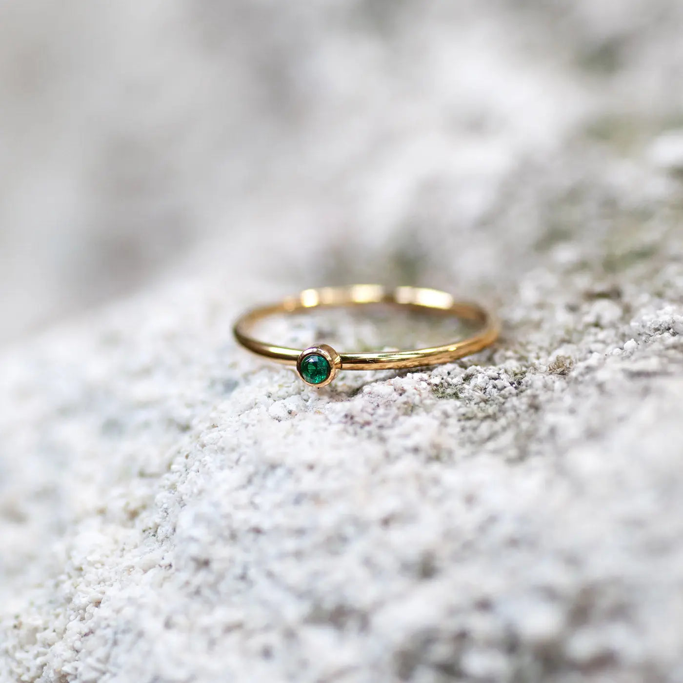 Anello in cristallo Chakra in acciaio inossidabile