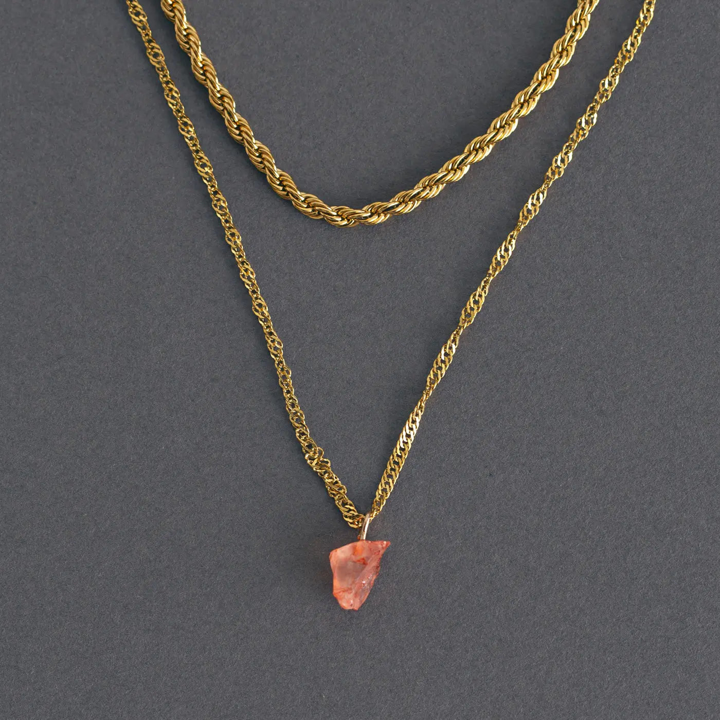 Isotta - Collana Corniola