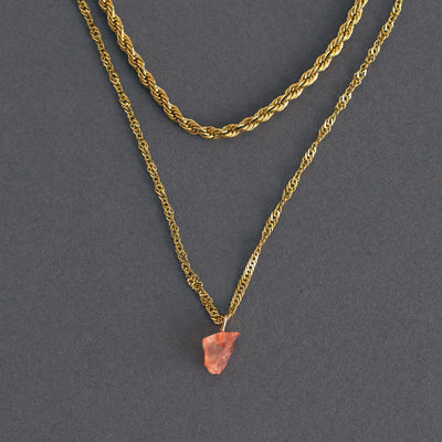 Isotta - Collana Corniola