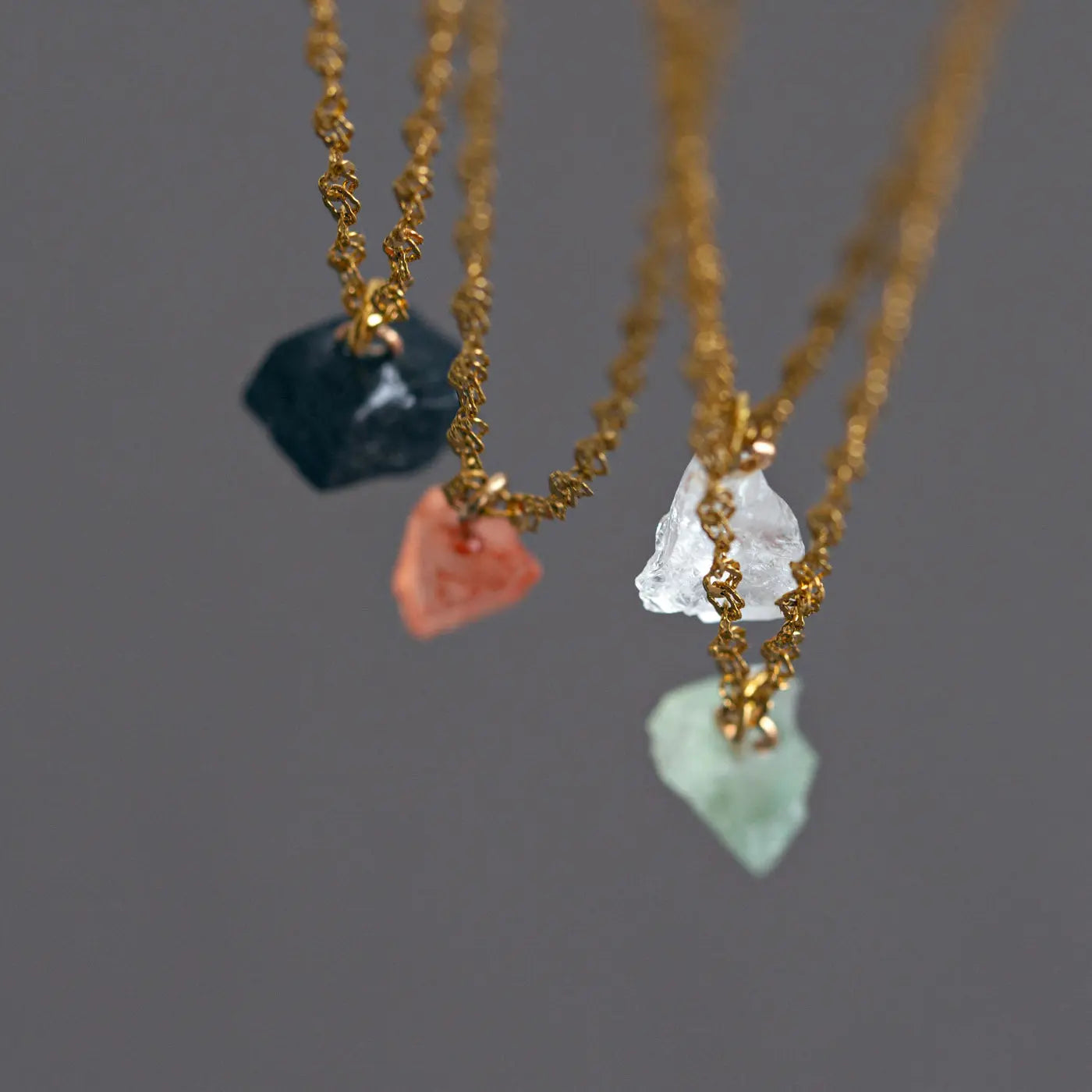 Isotta - Collana in Agata Nera