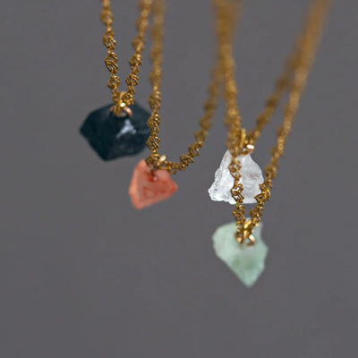 Isotta - Collana in Agata Nera