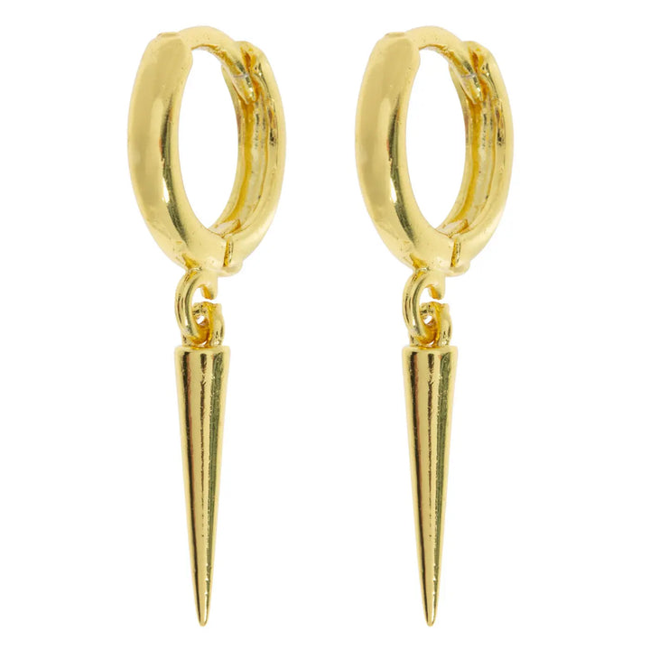 Nyah - Spike Hoop Earrings