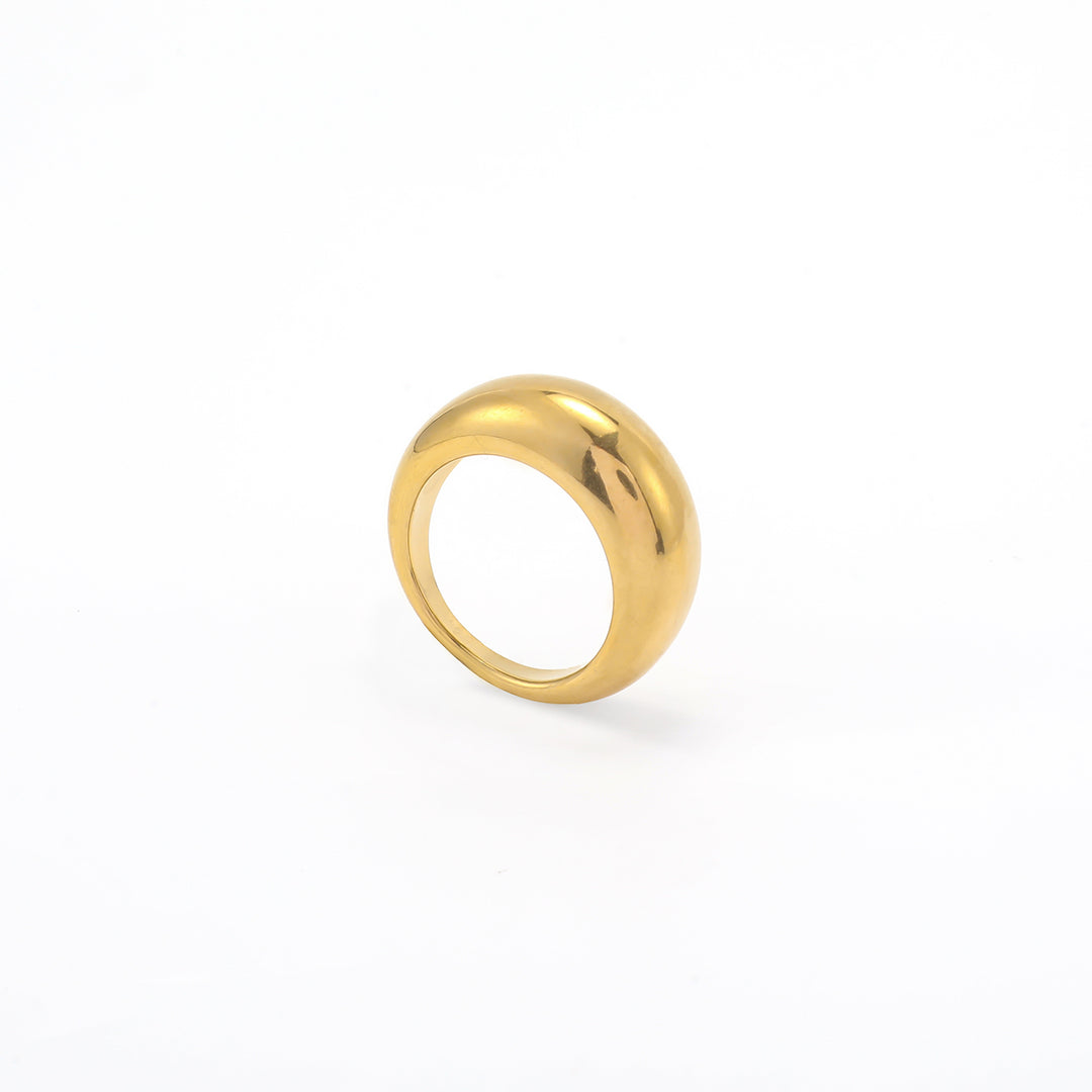 Andie - Dome Chunky Anello in Acciaio Inossidabile
