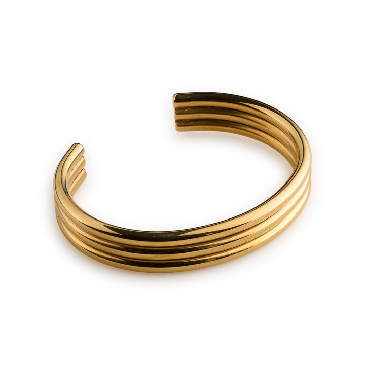 Elvira - Bracciale Triplo in Acciaio Inossidabile