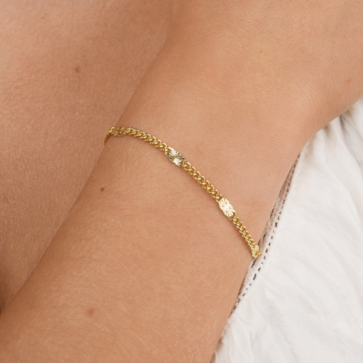 Domenica - Bracciale a Catena Vintage