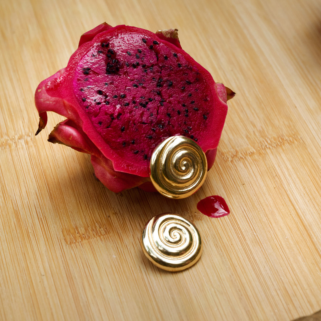 Ebba - Shell Stud Earrings Stainless Steel