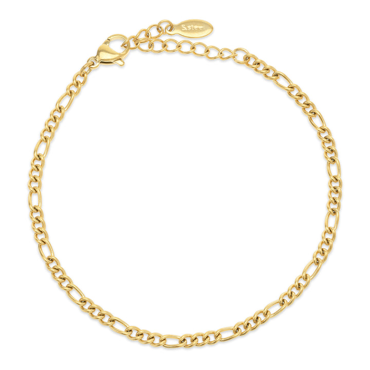 Hugo - Bracciale a catena in acciaio inox