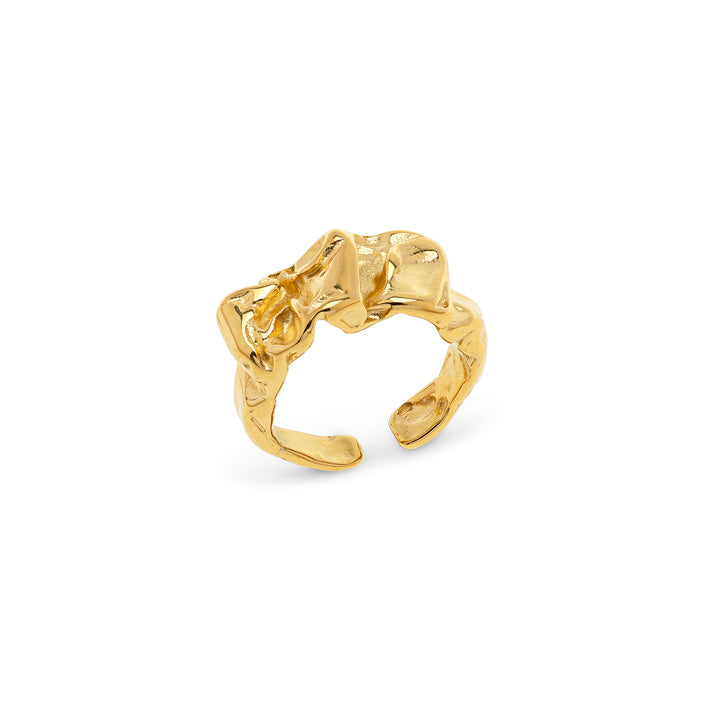 Siri - Chunky Anello Statement in Acciaio Inossidabile
