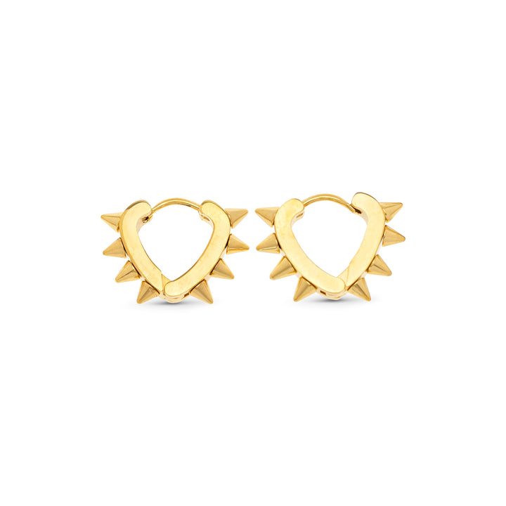 Nike - Spike Hoop Earrings Stainless Steel