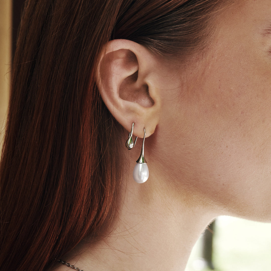 Ottilia - Orecchini a goccia in acciaio inossidabile
