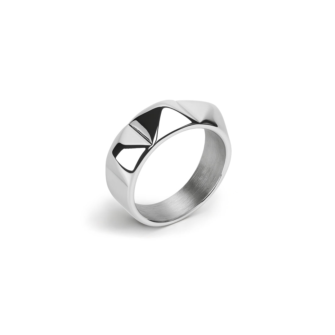 Anello Spike in Acciaio Inossidabile