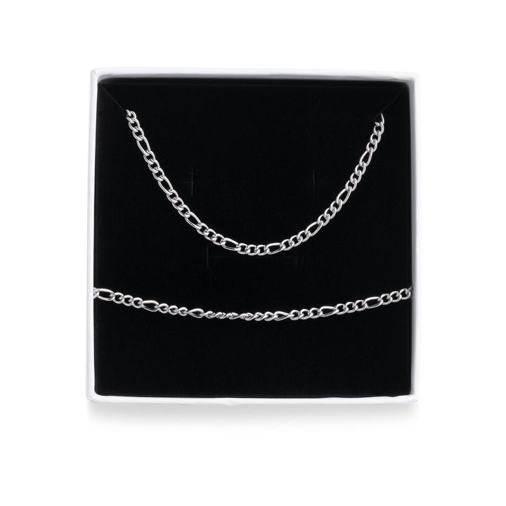 Hedda Necklace & Bracelet Set Stainless Steel