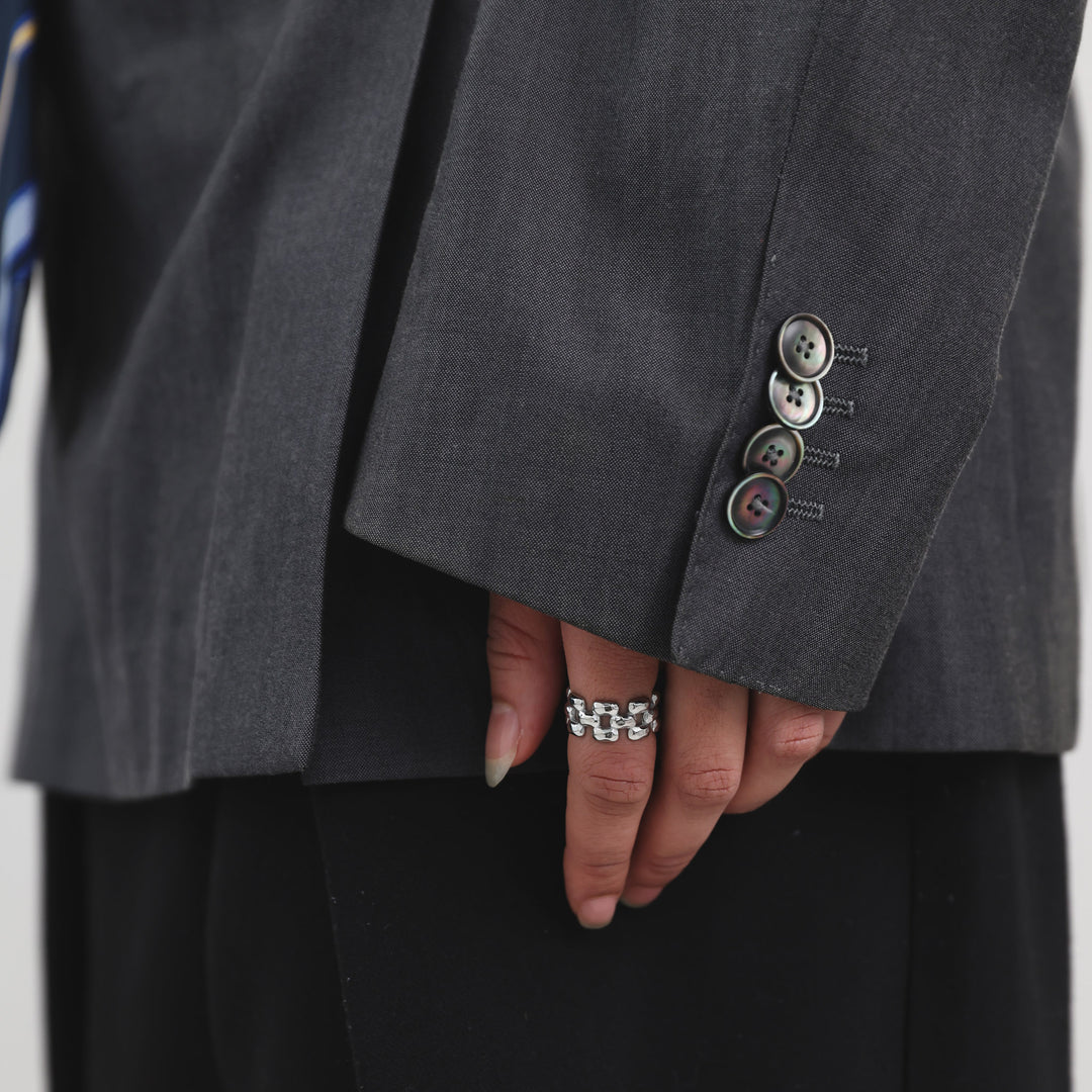 Elira - Anello Chunky in Acciaio Inossidabile