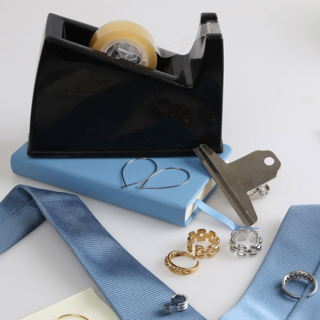 Elira - Anello Chunky in Acciaio Inossidabile