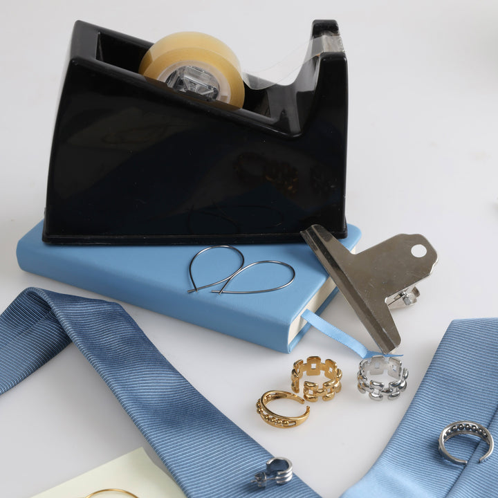 Elira - Anello Chunky in Acciaio Inossidabile