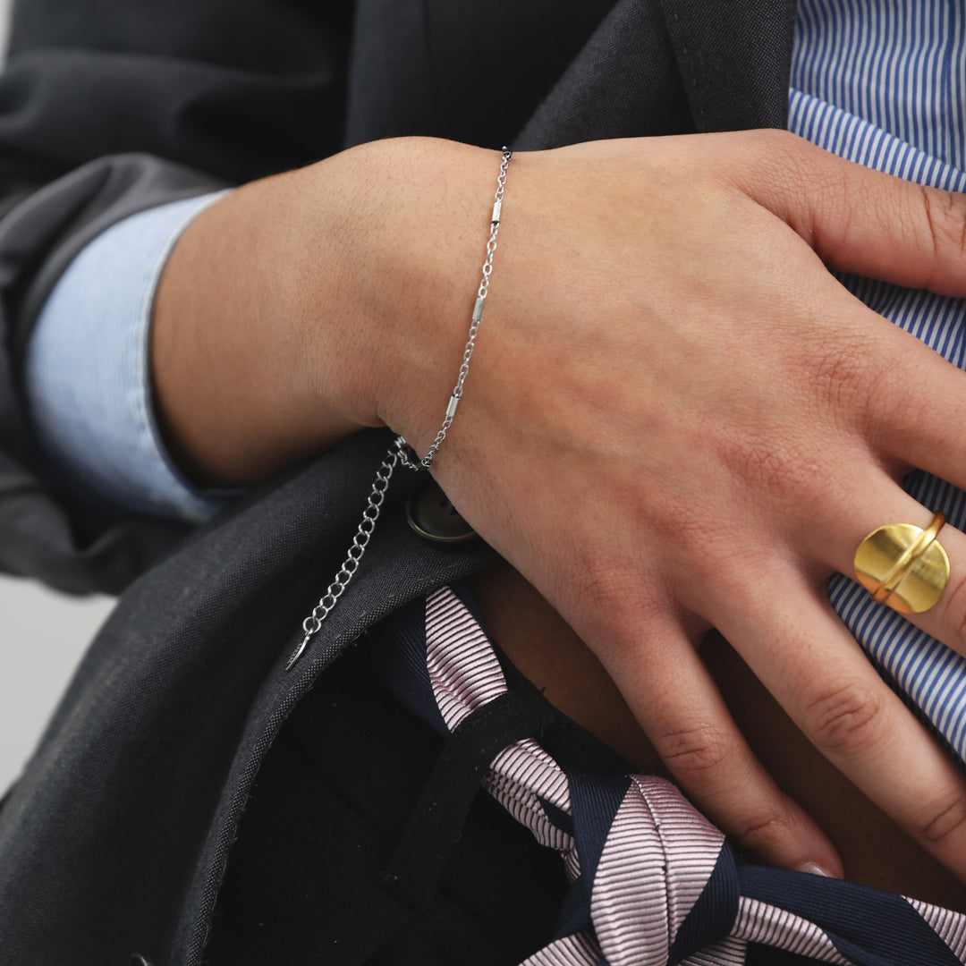 Jiselle - Anello Statement in Acciaio Inossidabile