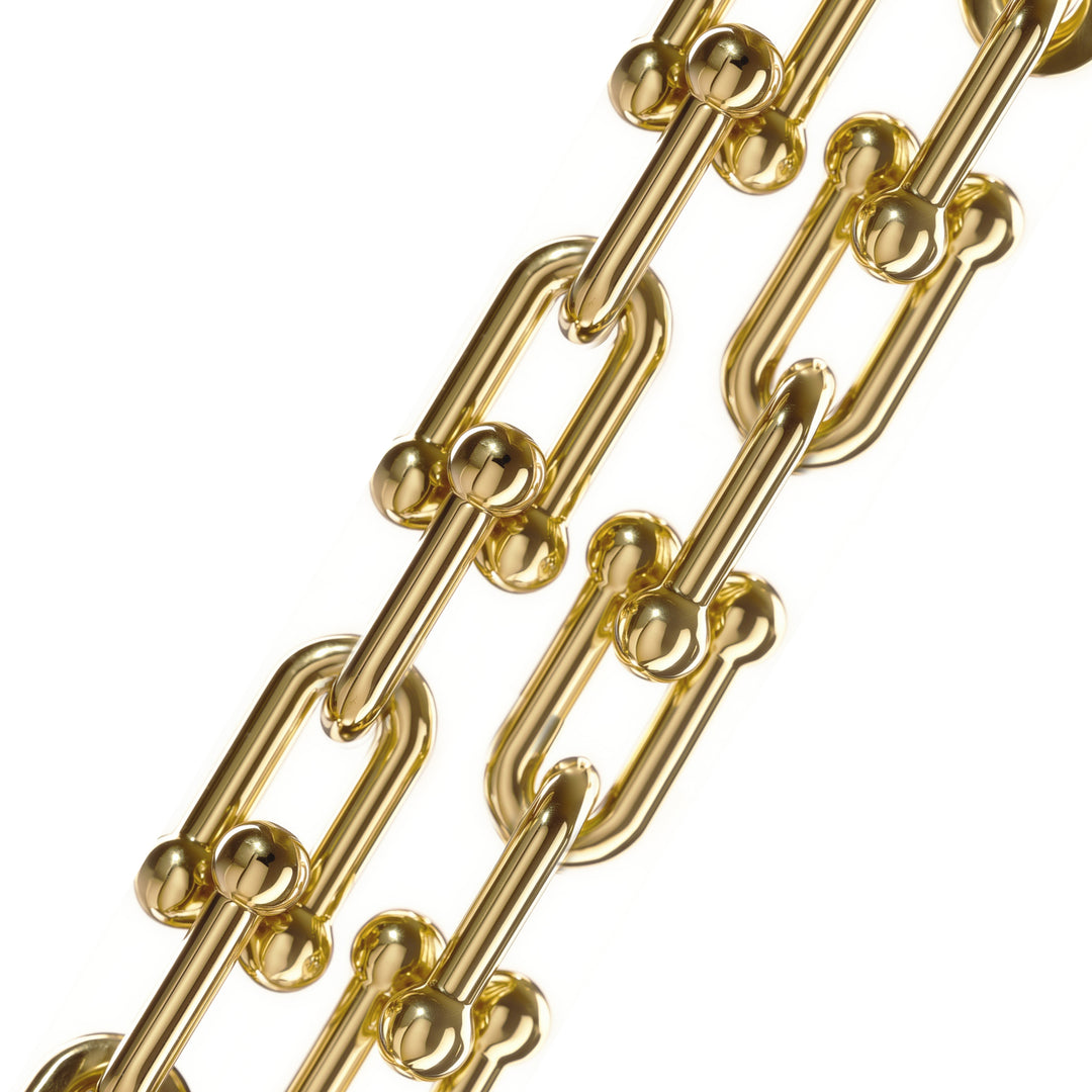 Betty - Paperclip Link Necklace Stainless Steel