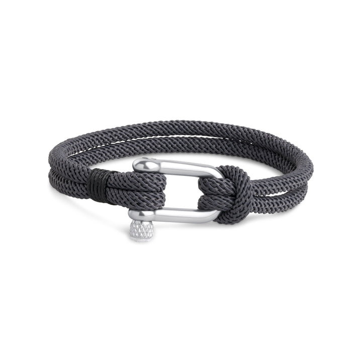 Adam - Bracciale in corda acciaio inossidabile