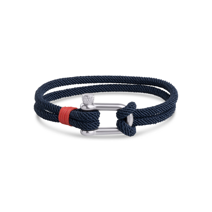 Adam - Bracciale in corda acciaio inossidabile