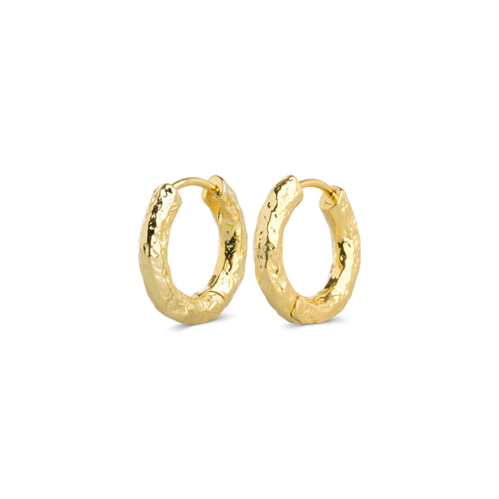 Hildur - Organic Hoop Earrings Stainless Steel