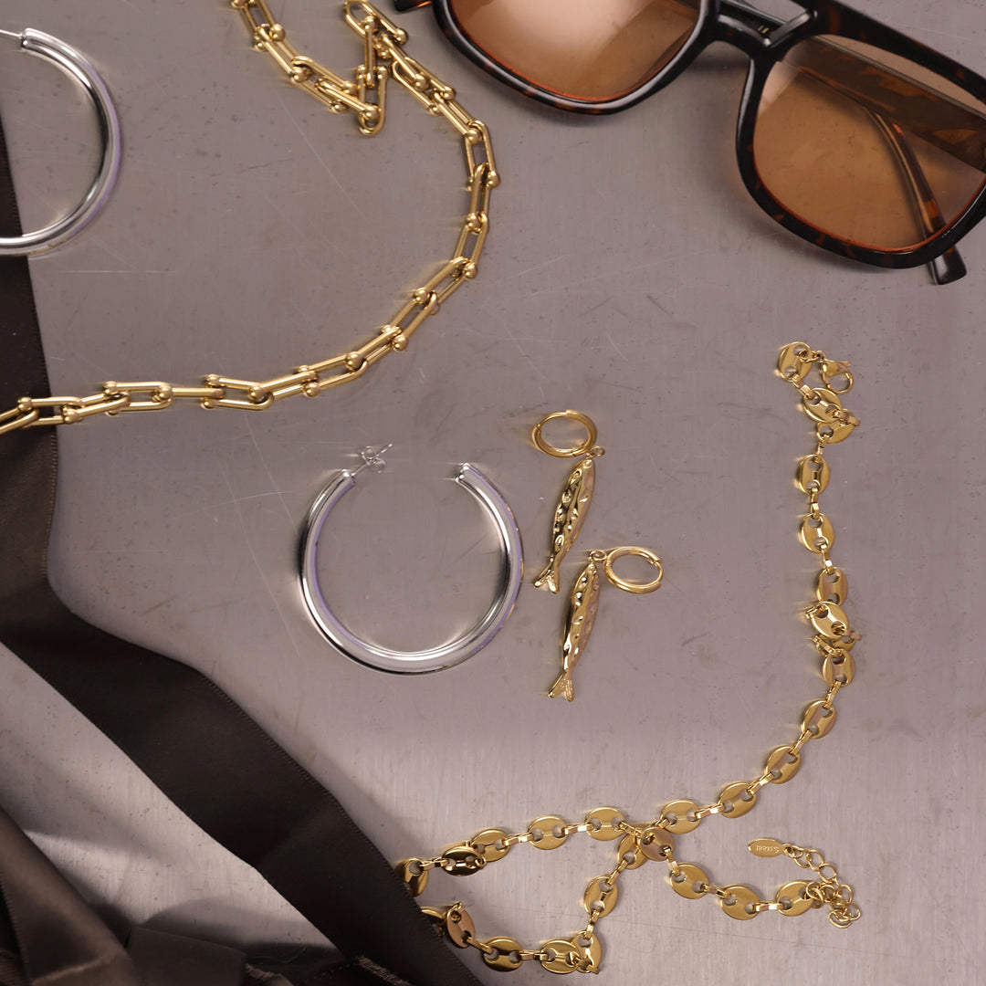 Amie - Link Chain Necklace Stainless Steel
