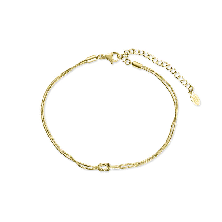 Mio - Bracciale a Catena Nodo in Acciaio Inossidabile