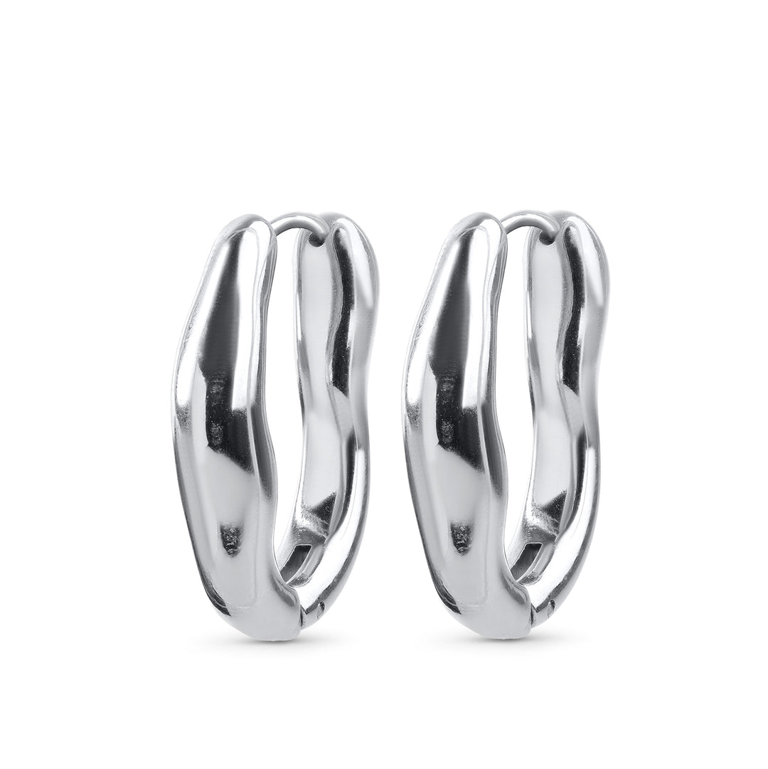 Blanka - Hoop Earrings Stainless Steel