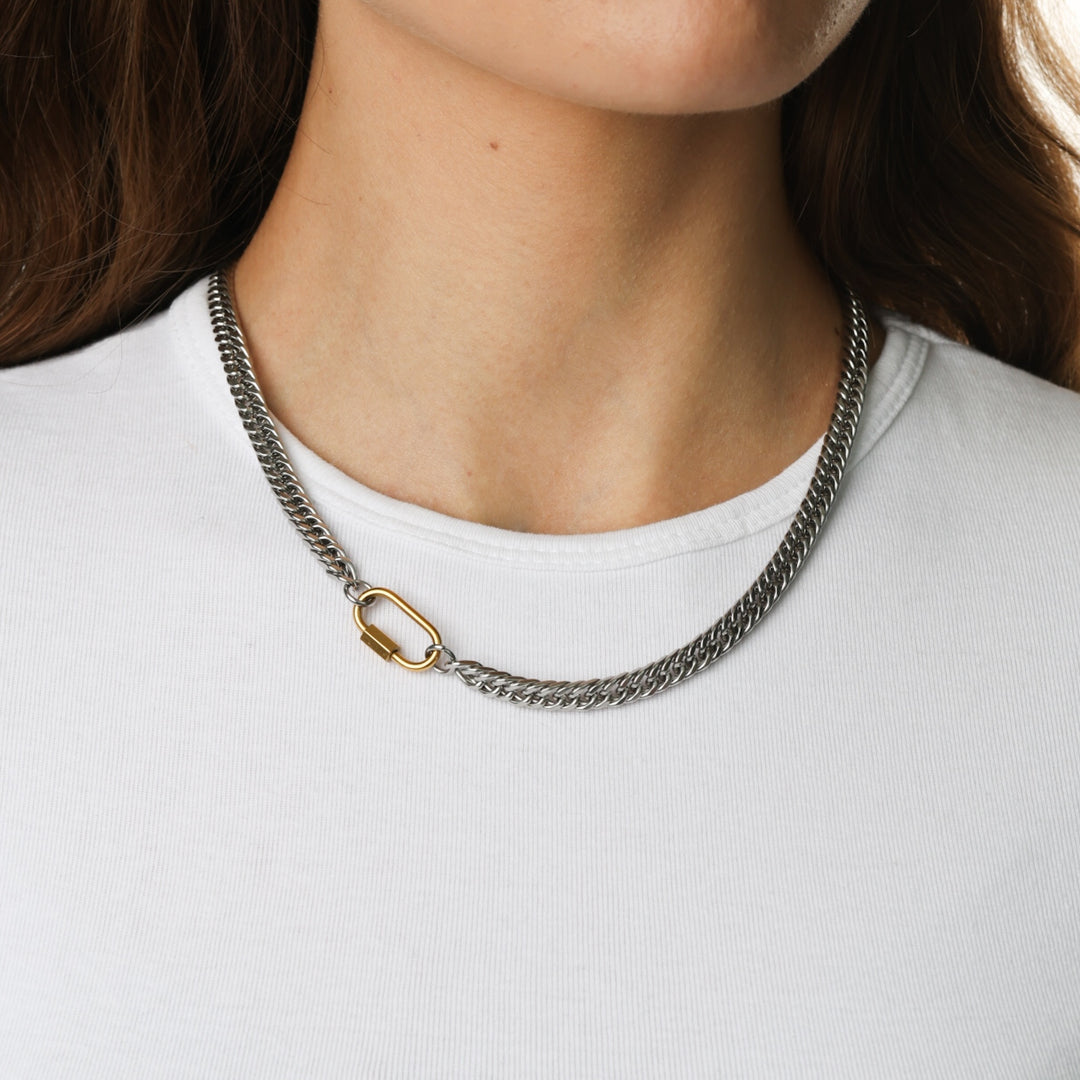 Ninja - Statement Chain Necklace Stainless Steel