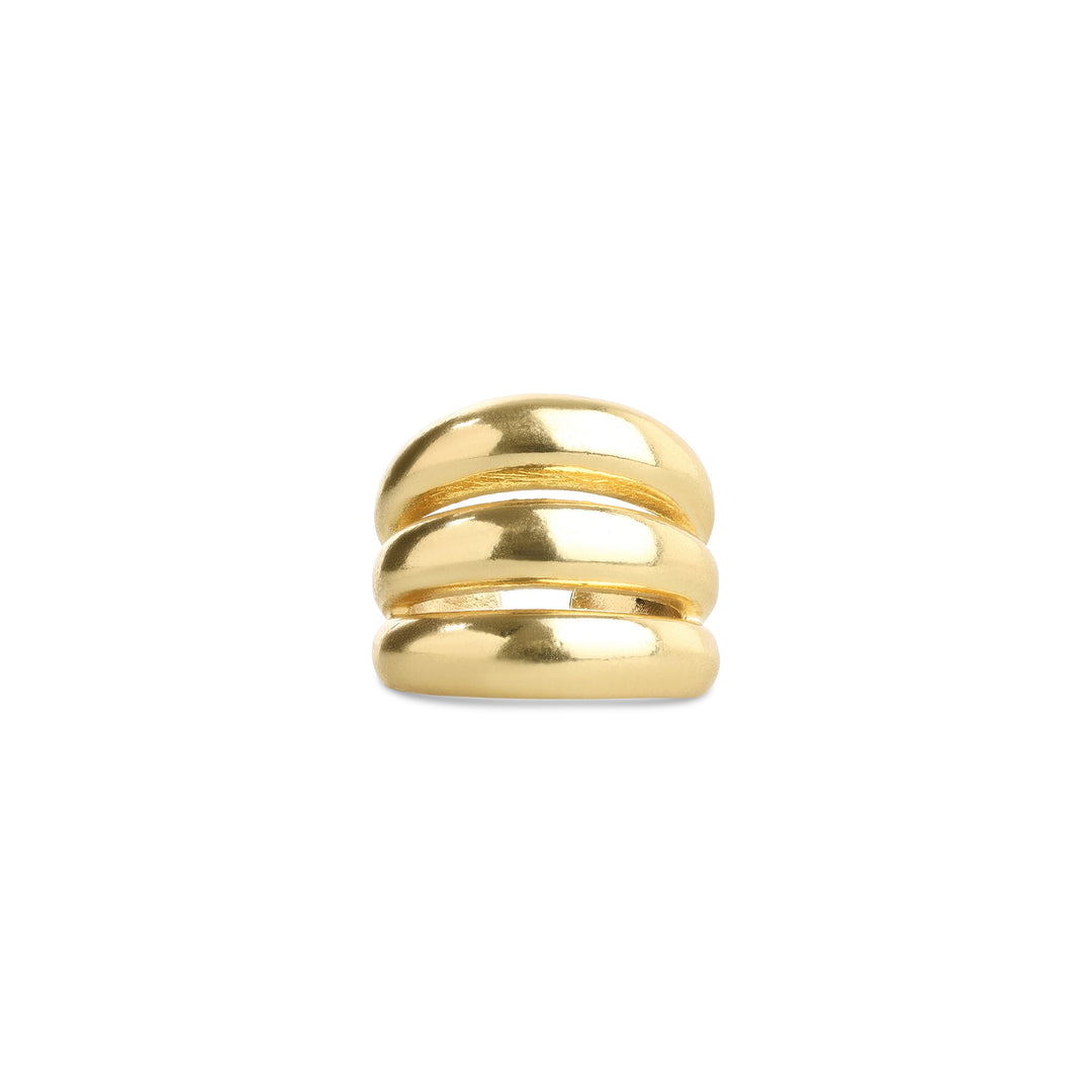 Daga - Anello Triplo in Acciaio Inossidabile