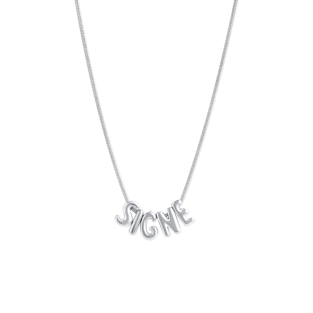 Collana con lettera personalizzata