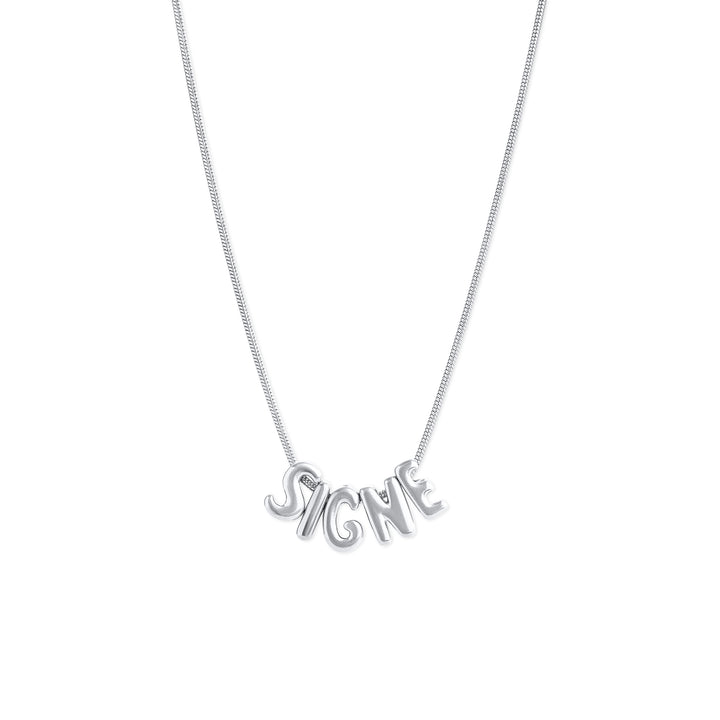Collana con lettera personalizzata