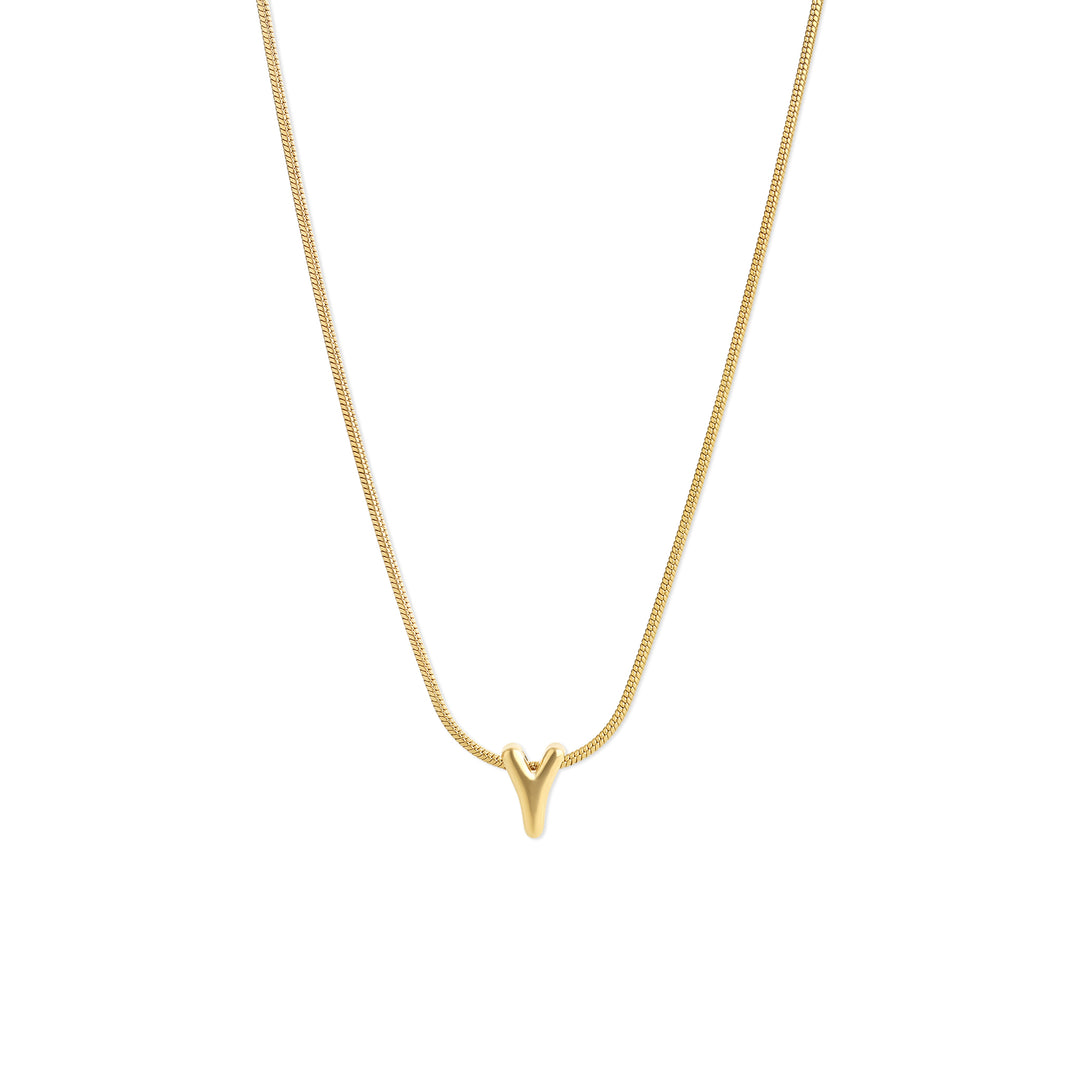 Collana con lettera personalizzata