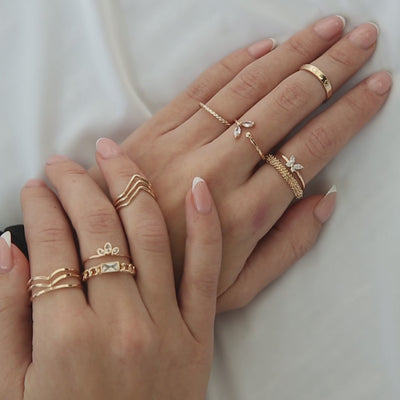 Isabelle - Anello minimalista