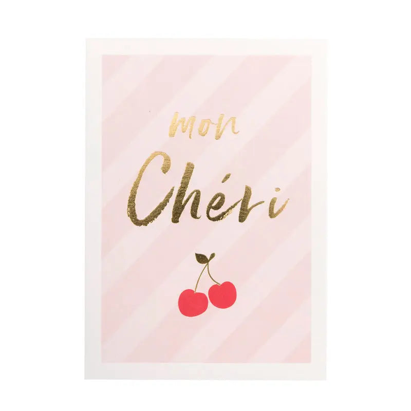 Mon Cheri Postcard