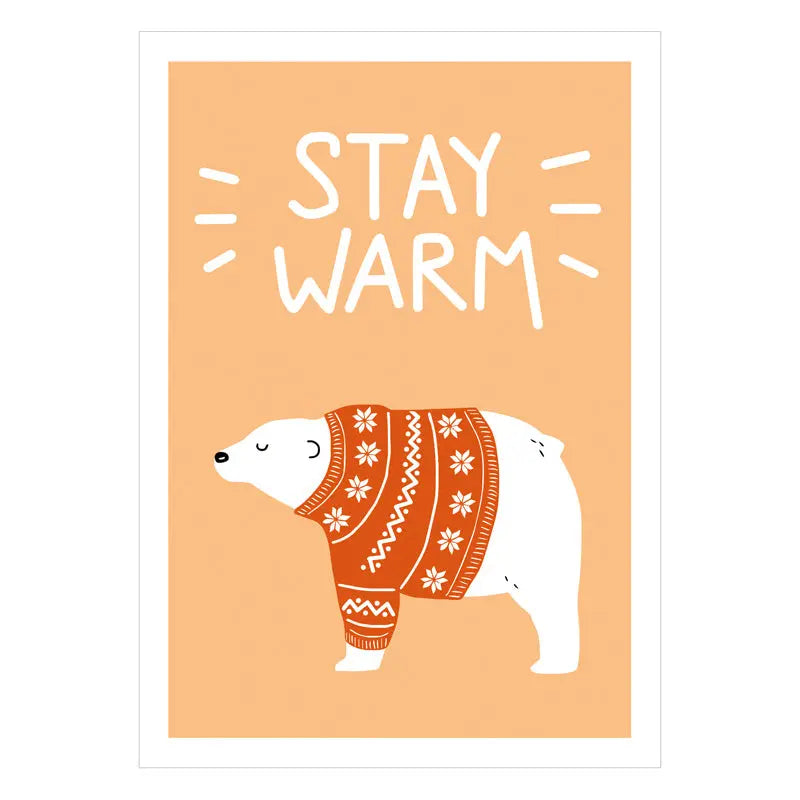 Polar Bear Postcard