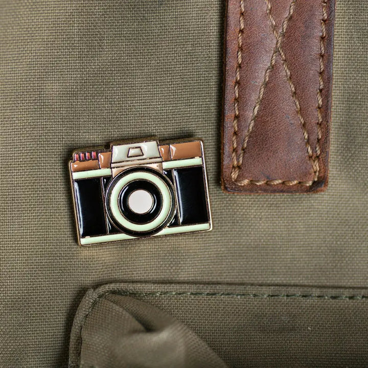 Enamel Pin Camera